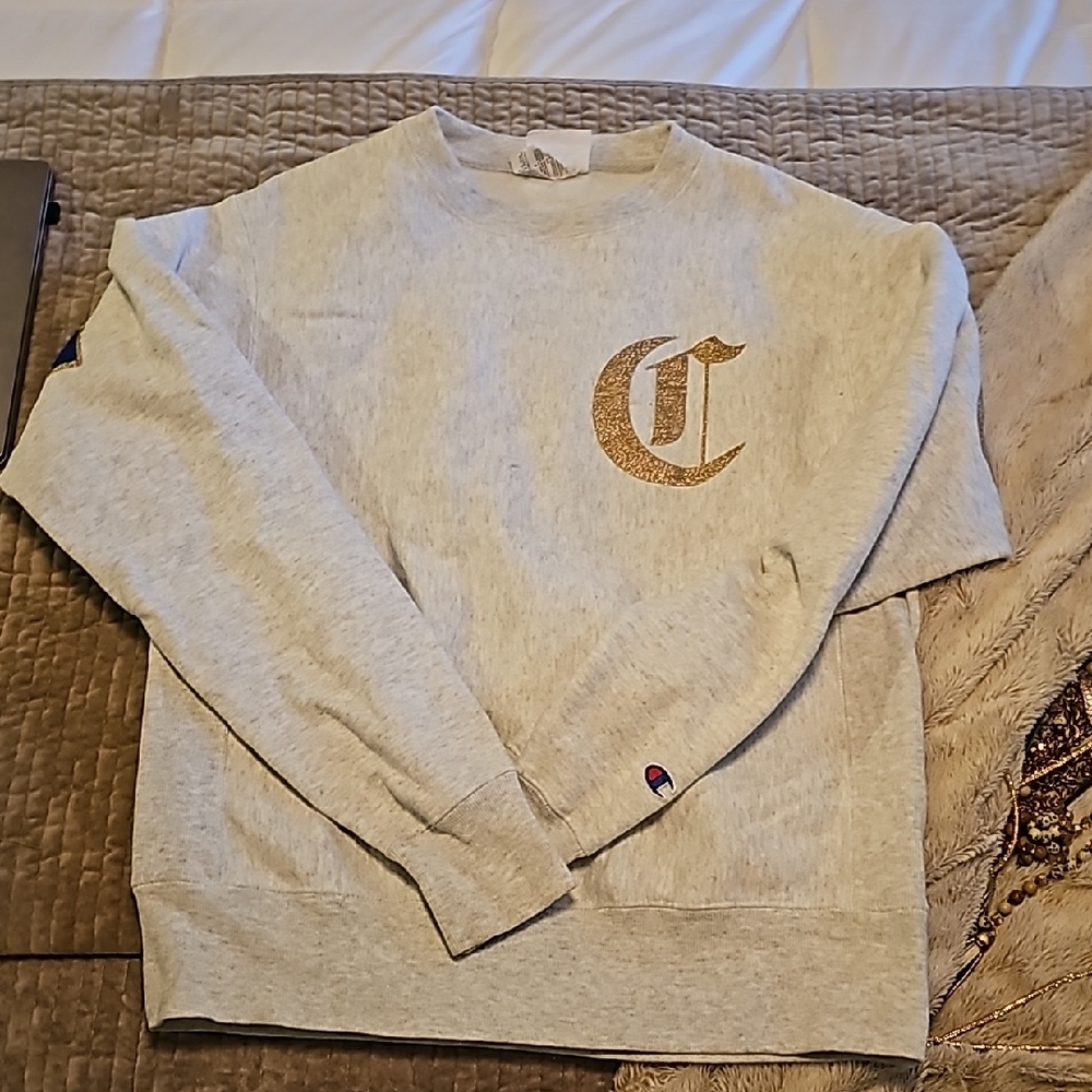 Champion Grey Men's Sweatshirt
